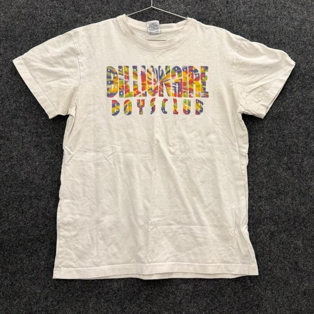 Billionaire Boys Club Spellout Graphic Tee Mens Medium Colorful Streetwear Skate
